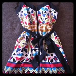 Aztec print Forever 21 dress